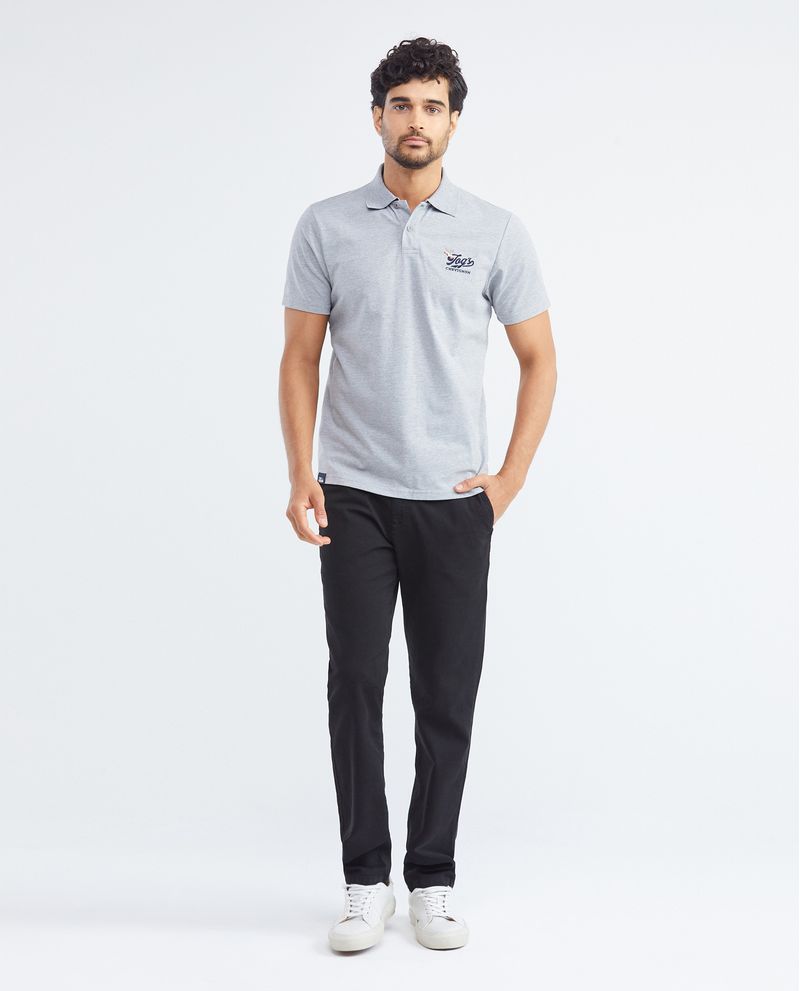 Chevignon Camiseta de Hombre Tipo Polo Slim Fit Manga Corta - TOGS Cuello con Revés en Contraste Tienda