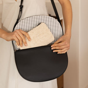 D lirio Bolso Soma Negro Descuento