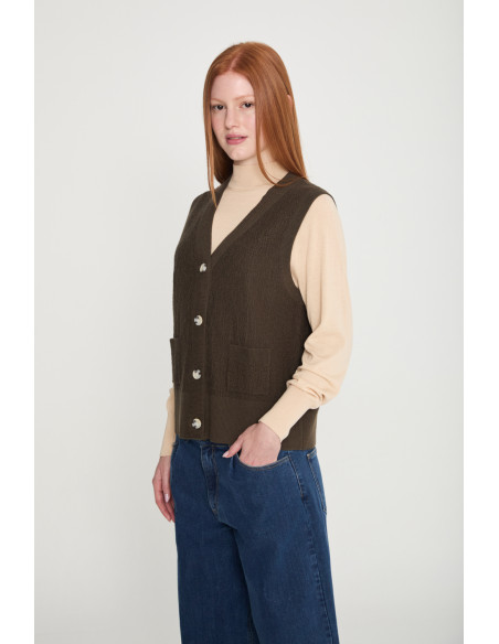 Designers society CHALECO LONGAN Descuento