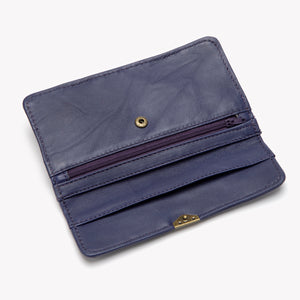 Dlirioshop Cartera de Piel Lila Outlet online
