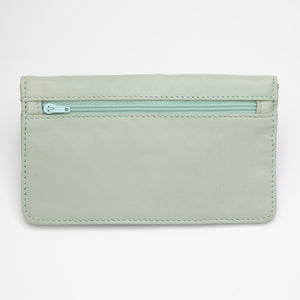 Dlirioshop Cartera de Piel Verde Chicle Precio ultrabajo
