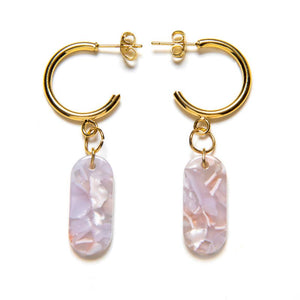 Dlirioshop Pendientes Diana Lila Outlet online