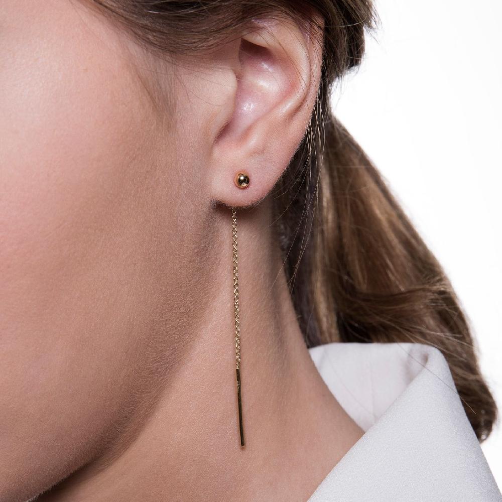 ﻿Gold&roses PENDIENTES BALANCE SUNRISE EVEN Grandes descuentos