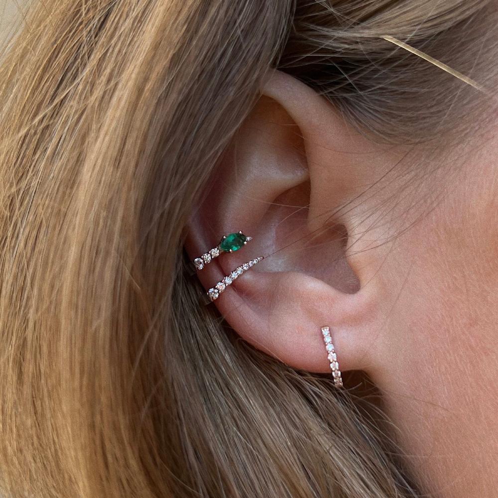 Gold&roses Ear Cuff Jardín de Aire 2025