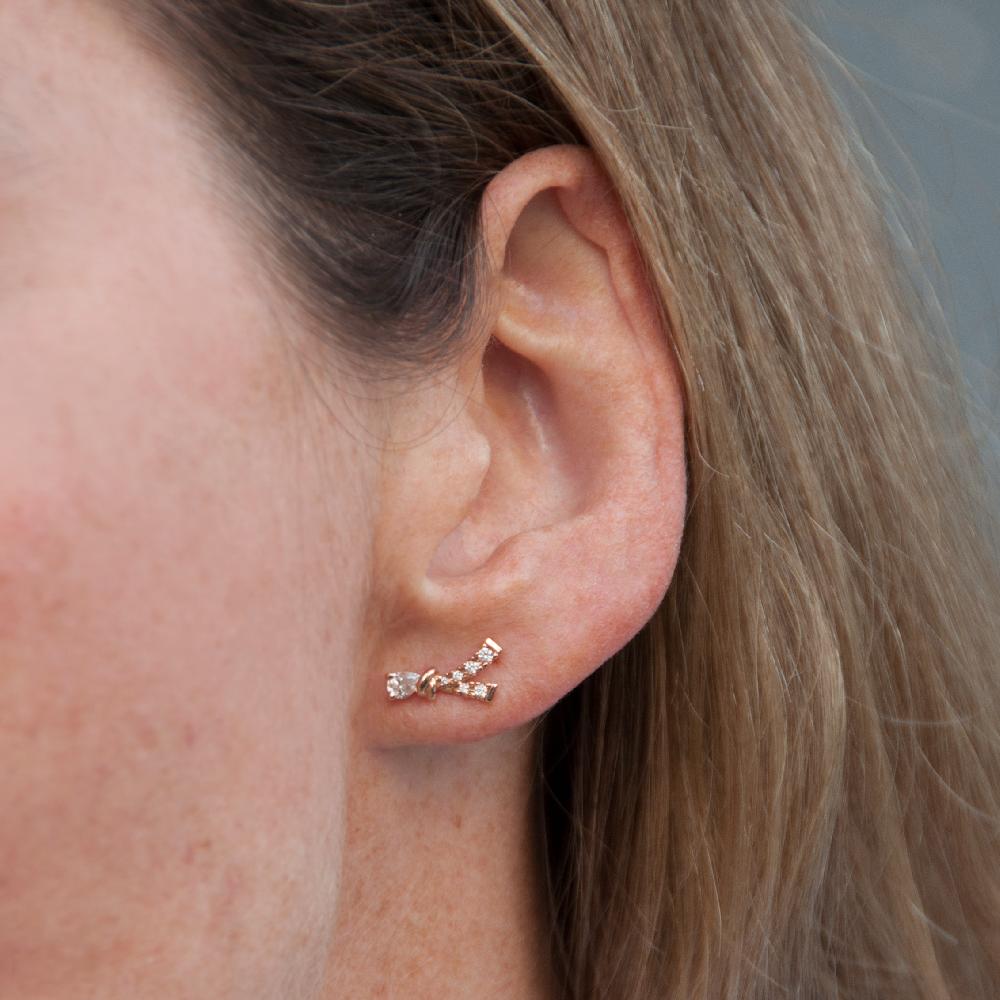 Gold&roses Pendientes Knot Lady B Rebajas top