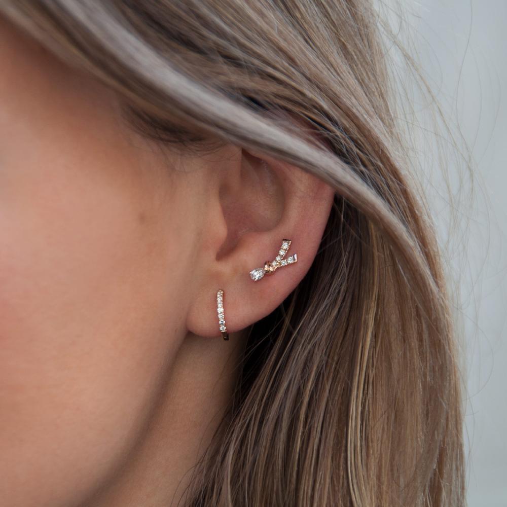 Gold&roses Pendientes Knot Lady B Rebajas top