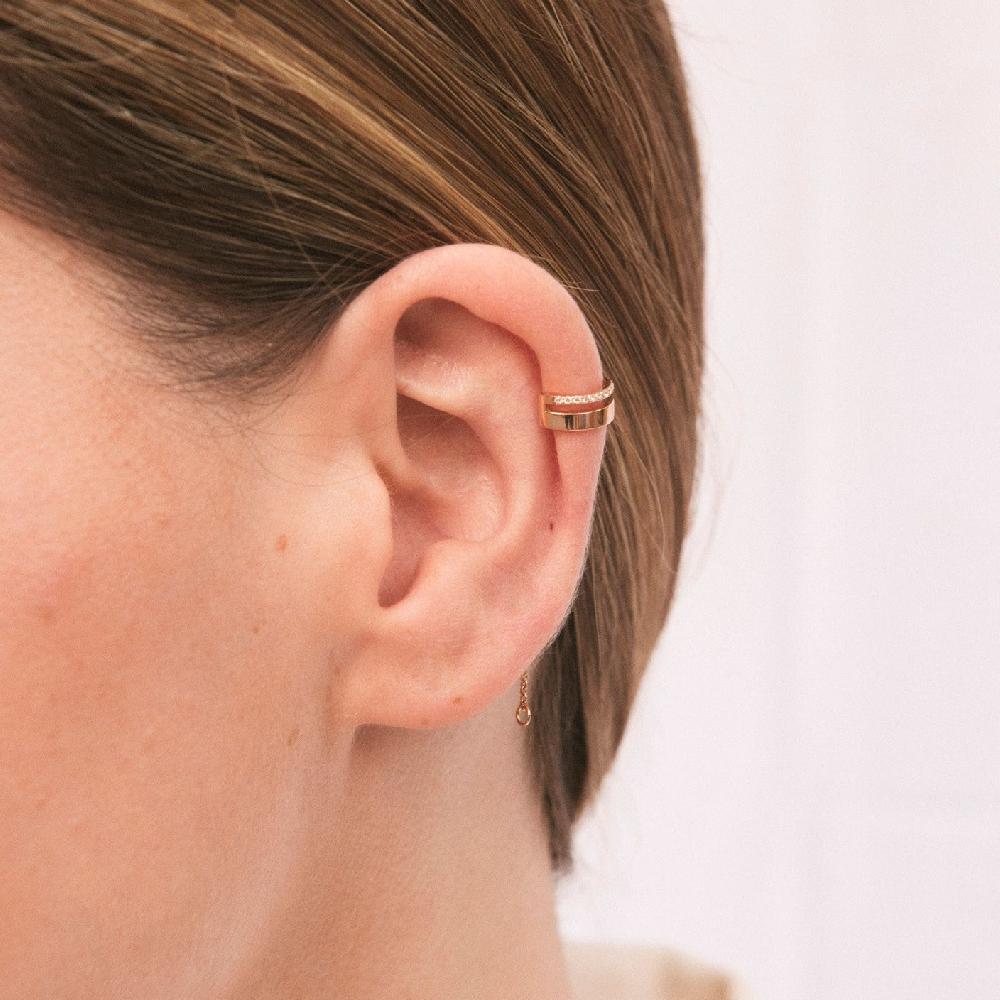Gold&roses Ear Cuff Ál di lÀ Oferta especial de fábrica