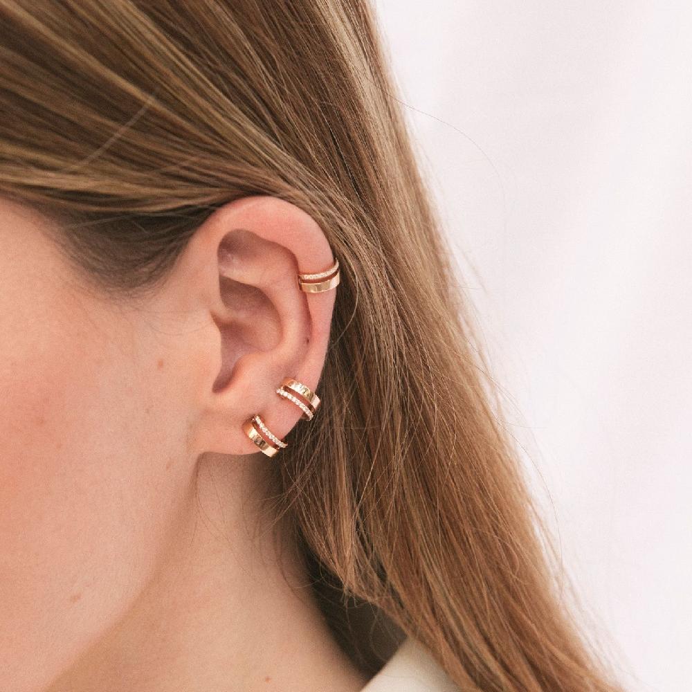 Gold&roses Ear Cuff Ál di lÀ Oferta especial de fábrica