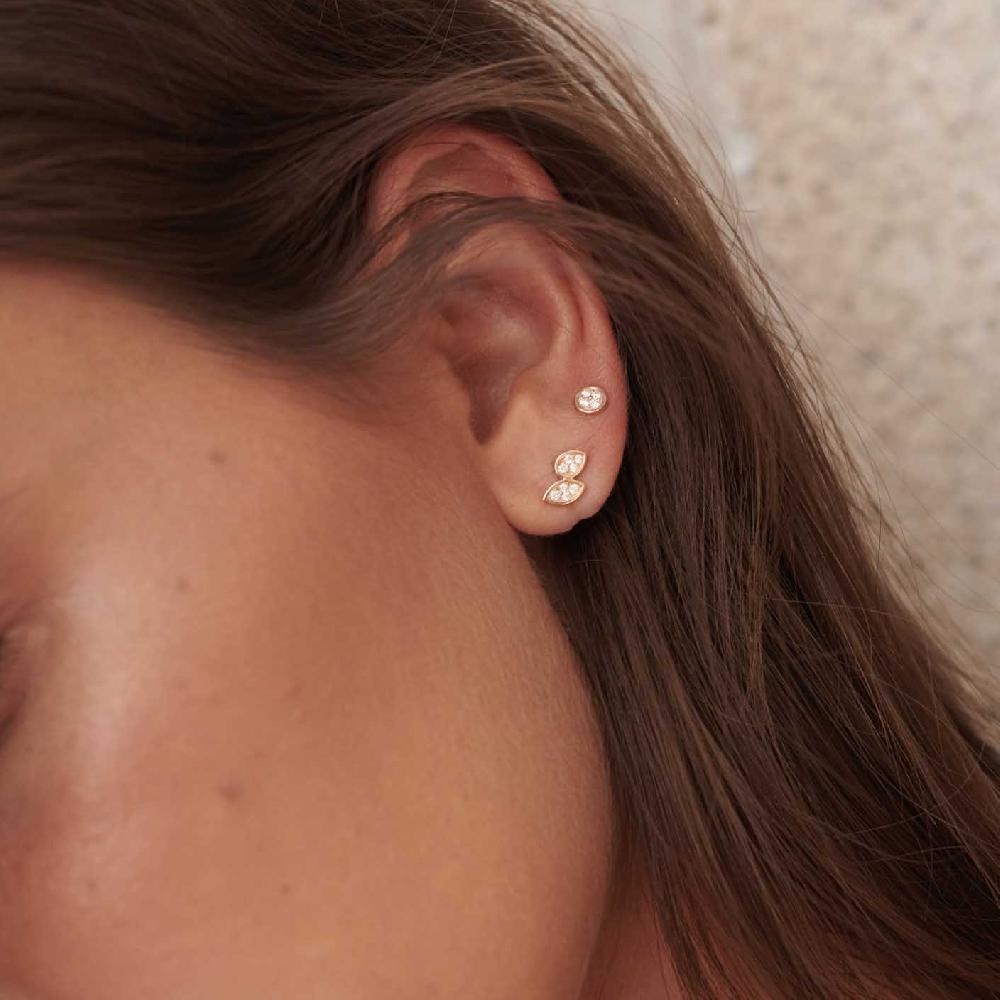 Gold&roses Pendiente Marquise&Co. Double Stud Los más vendidos