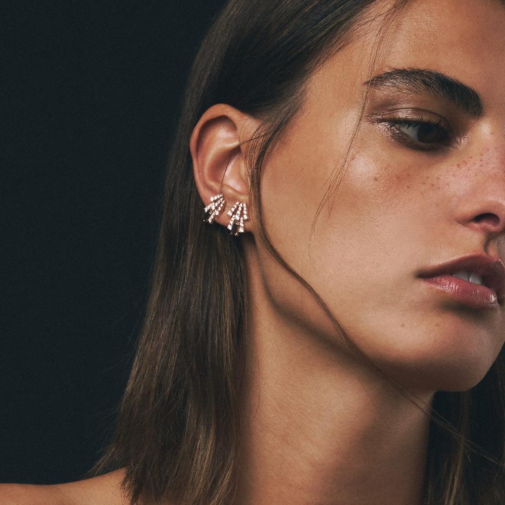 Gold&roses Pendientes Smoky Club M Cuarzo Ofertas