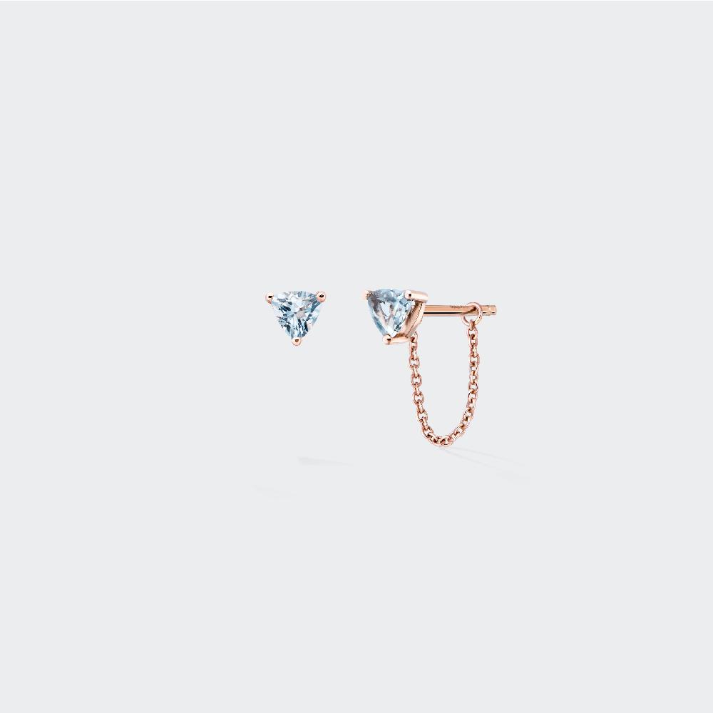 Gold&roses Pendientes Blue Masai Chain Solo hoy