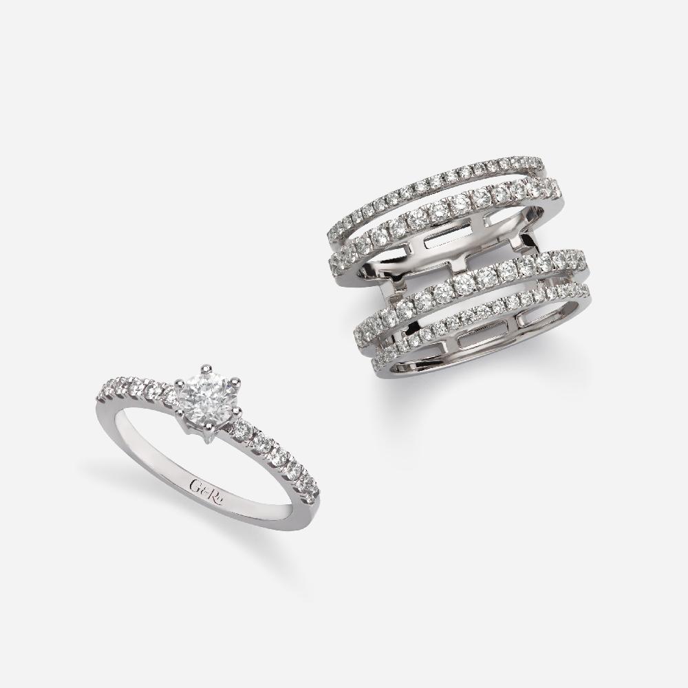 Gold&roses Anillo Privée Bandas Ofertas especiales