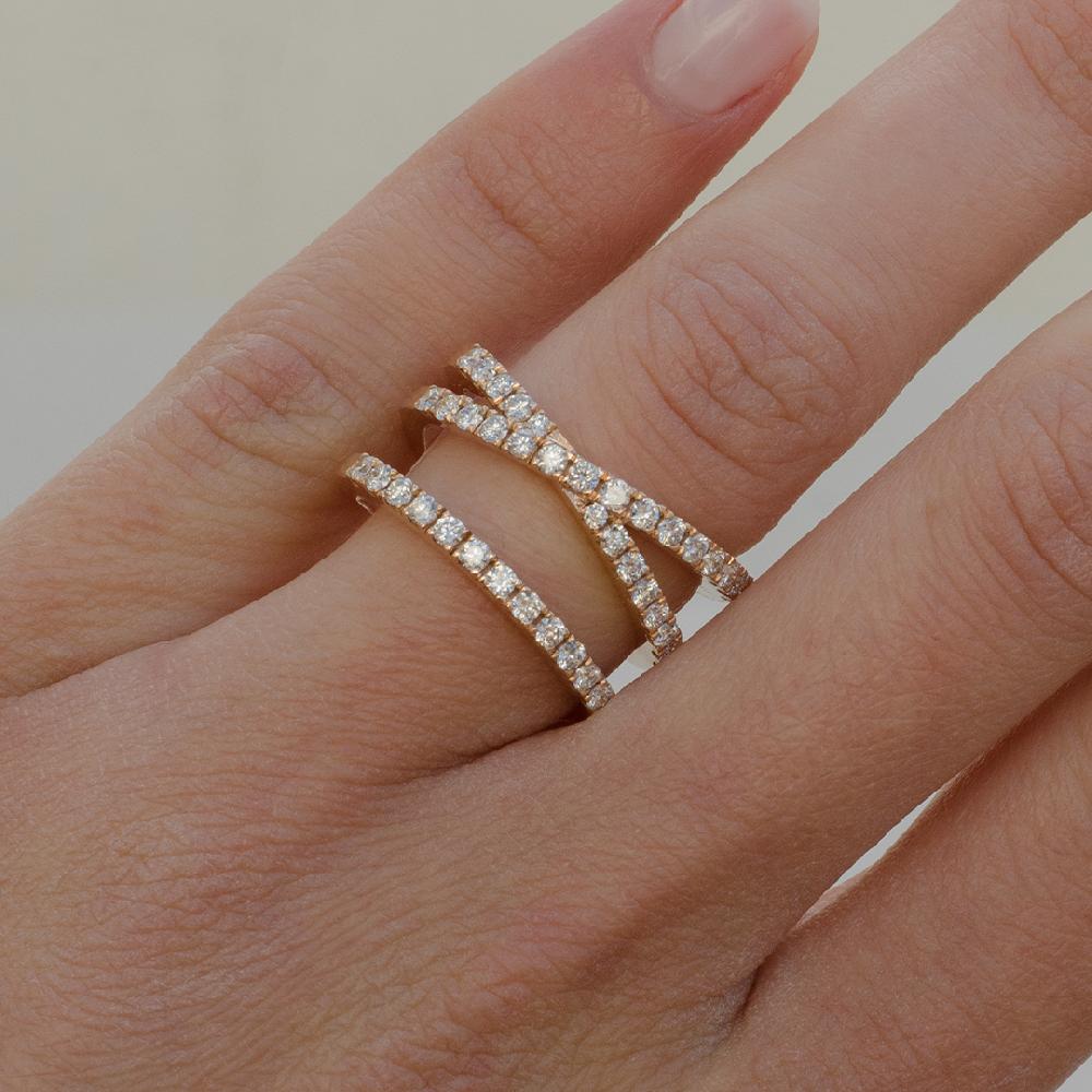Gold&roses Anillo Privée Cruzado 2025