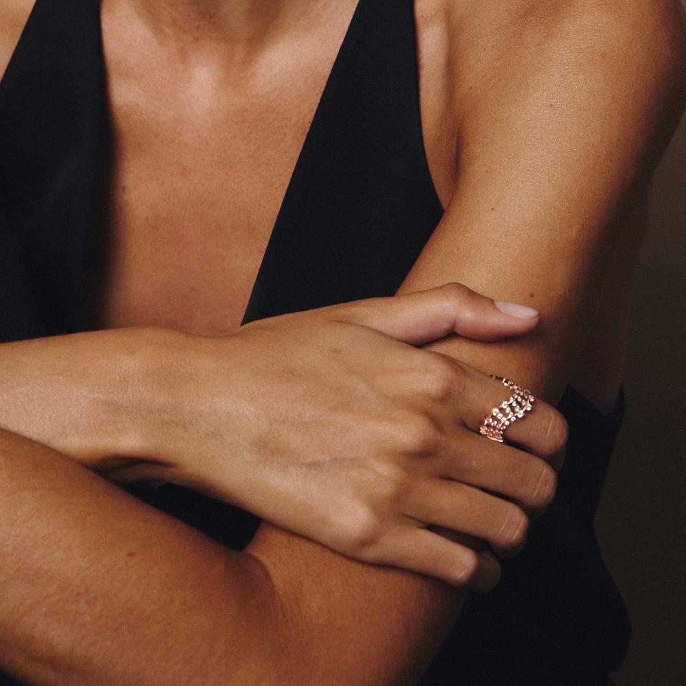 Gold&roses Anillo Smoky Club Rebajas baratas
