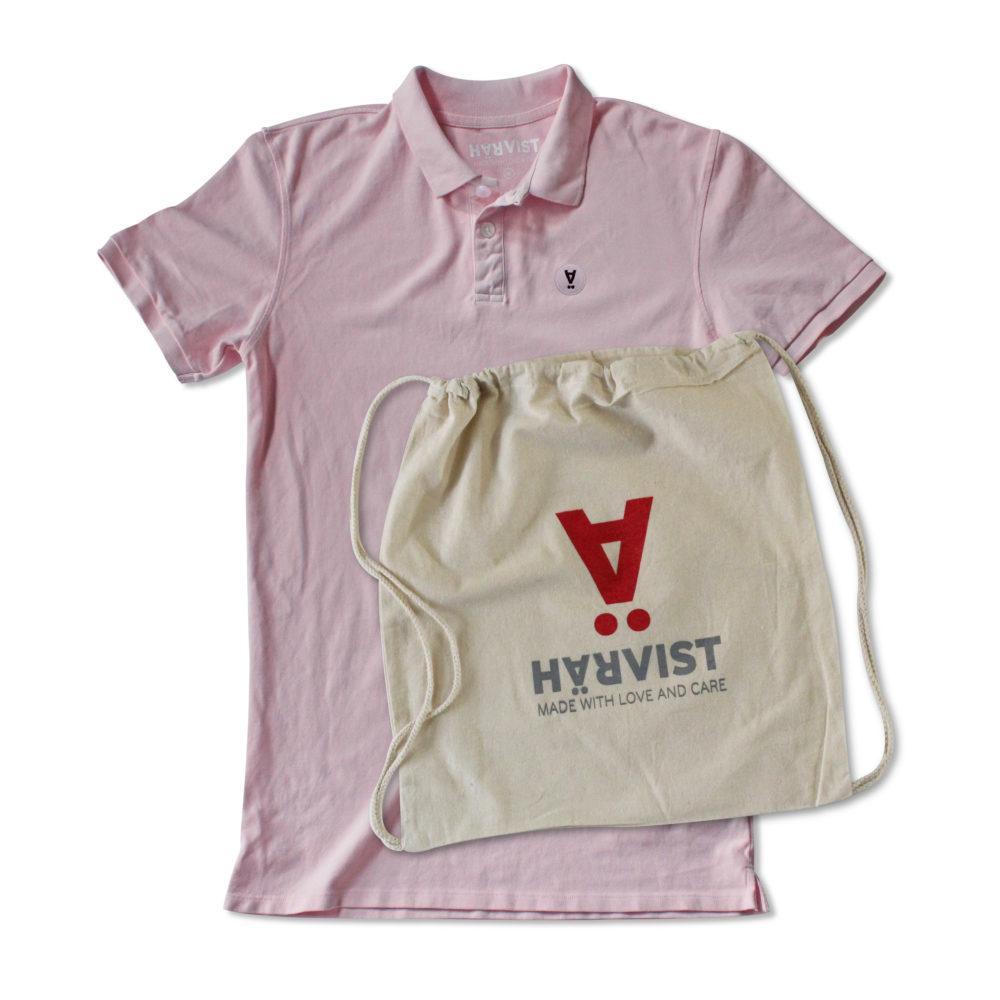 Härvist Polo Rosa Logo 2017 Ed Última moda