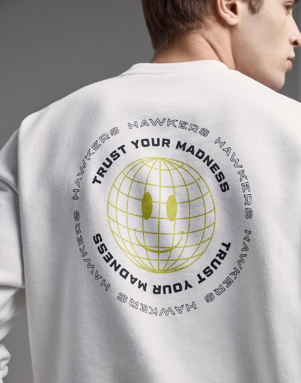 Hawkers SVO SWEATSHIRT WHITE Envío internacional gratuito