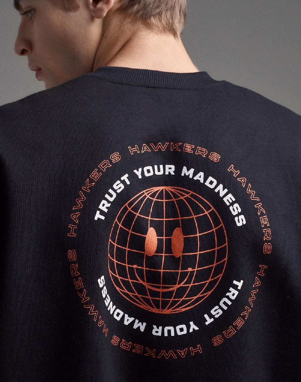 Hawkers SVO SWEATSHIRT BLACK Limitado a 3 días