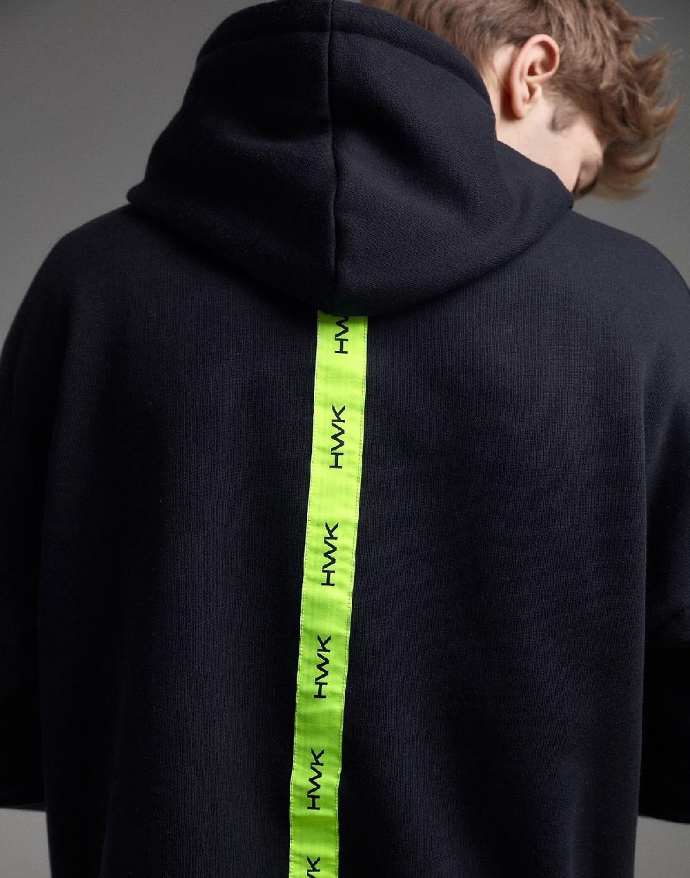 Hawkers JFK HOODIE BLACK Ofertas especiales