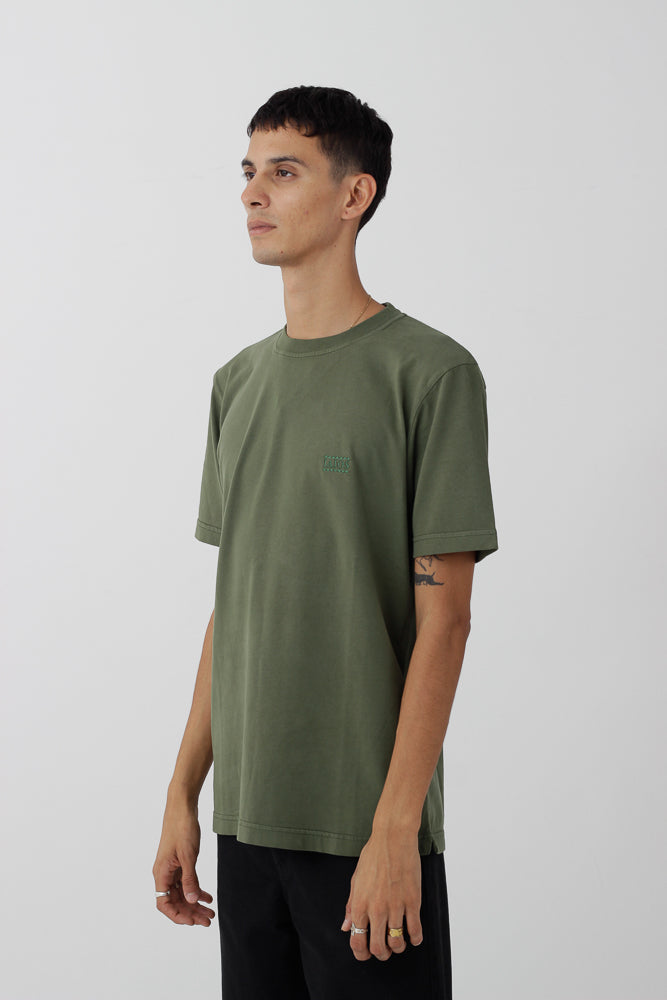 Iaios Camiseta bordado verde Ofertas especiales
