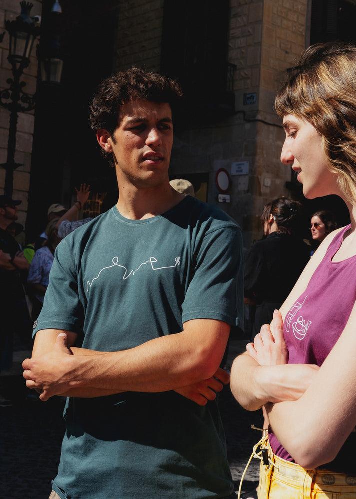 Iaios Camiseta verde - Caminante Rebajas de fin de temporada