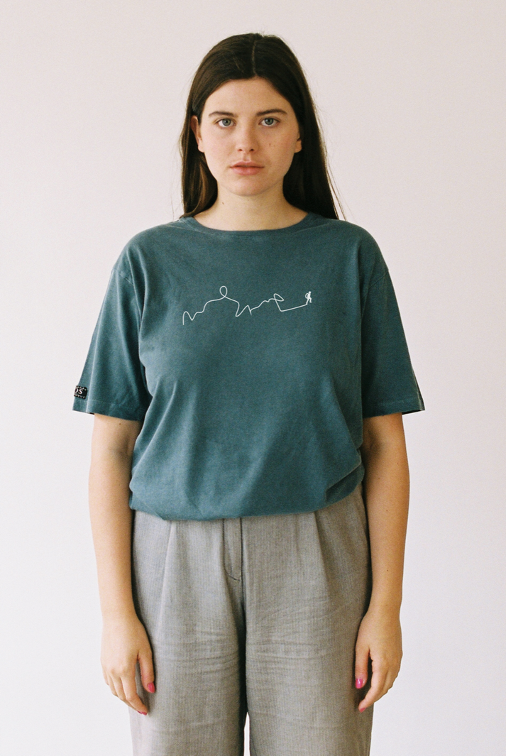 Iaios Camiseta verde - Caminante Rebajas de fin de temporada