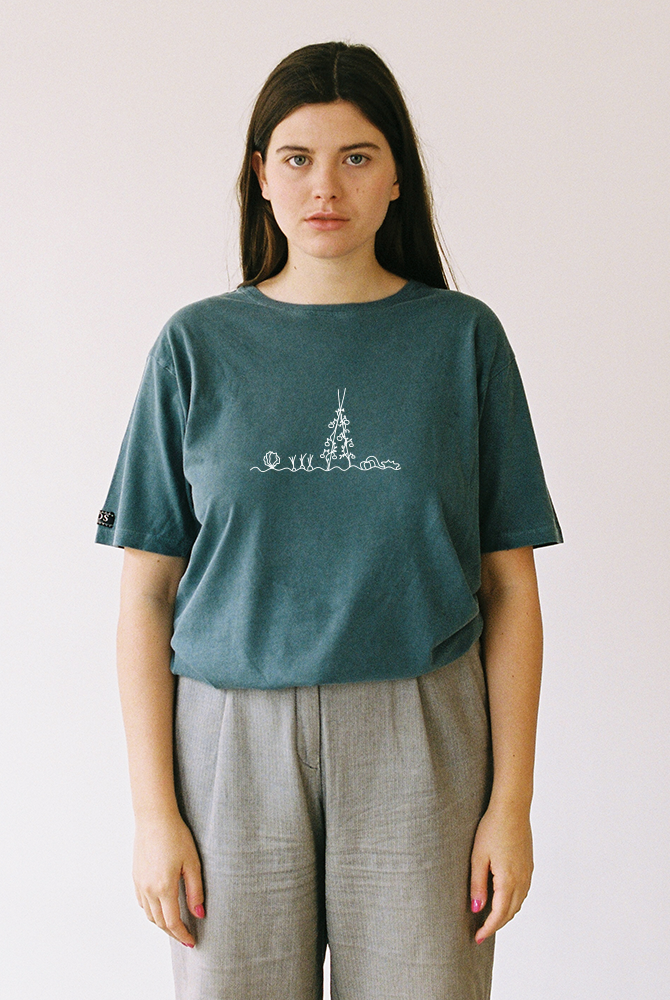 Iaios Camiseta verde - Huerto Precio ultrabajo