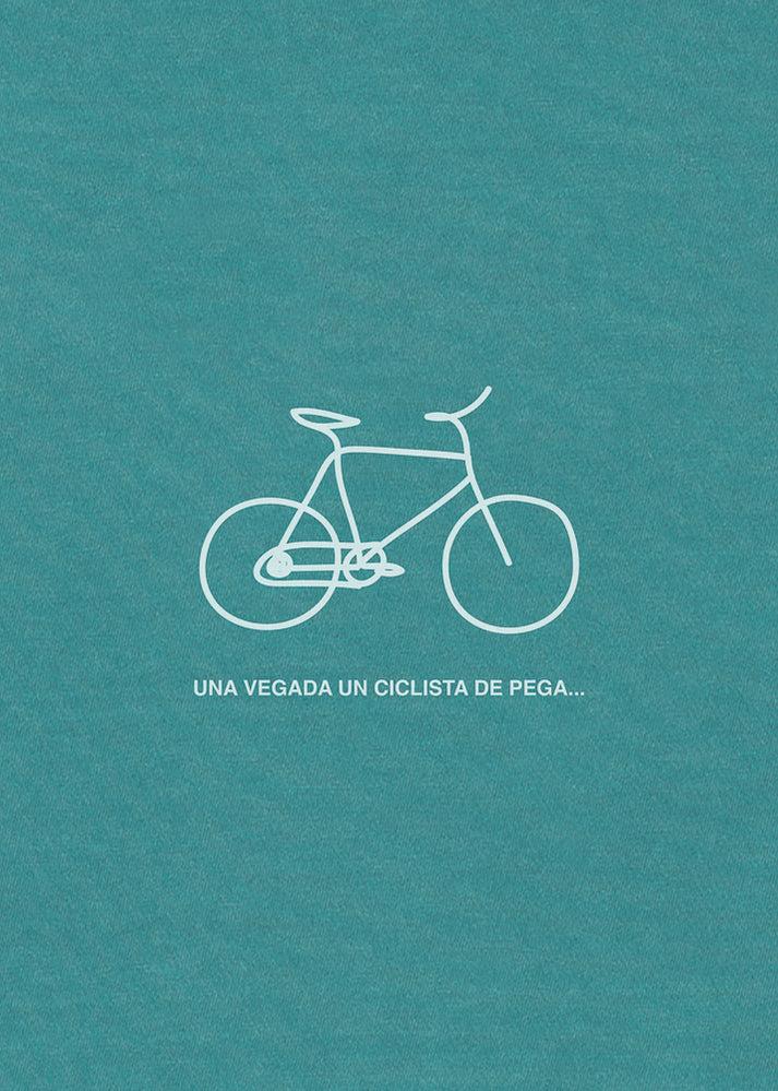 Iaios Camiseta turquesa - Ciclista de pega Liquidación