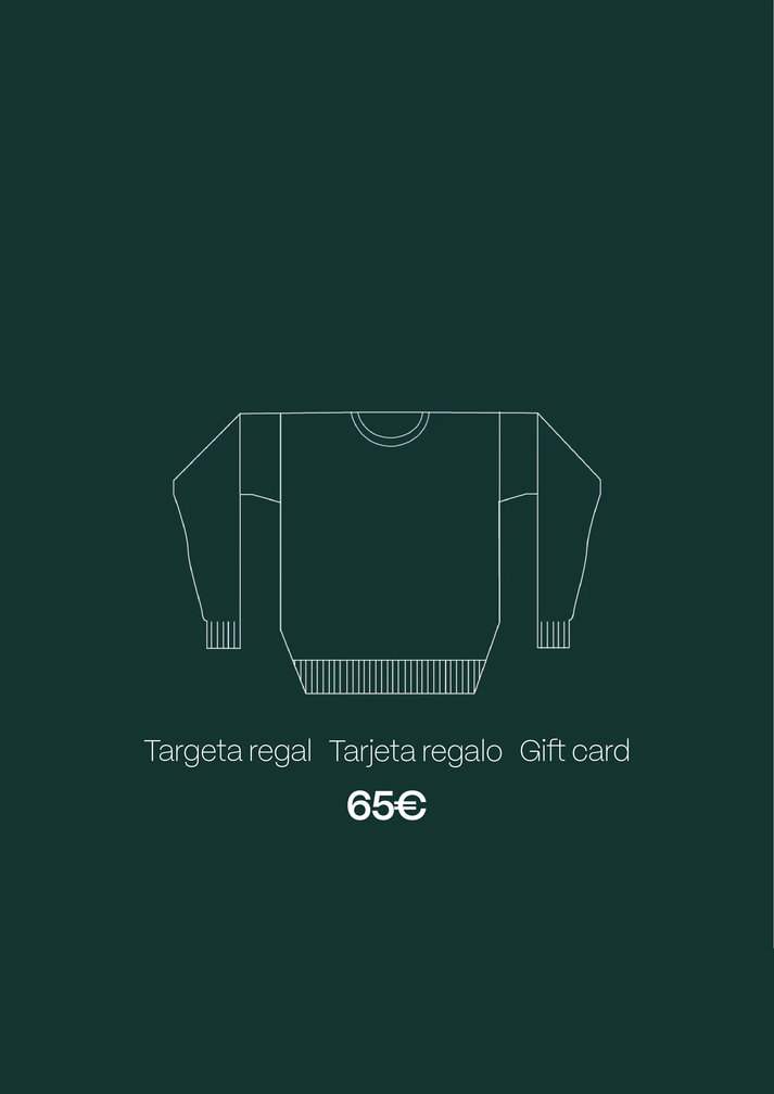 Iaios Tarjeta regalo - Jersei liso Últimos 2 días