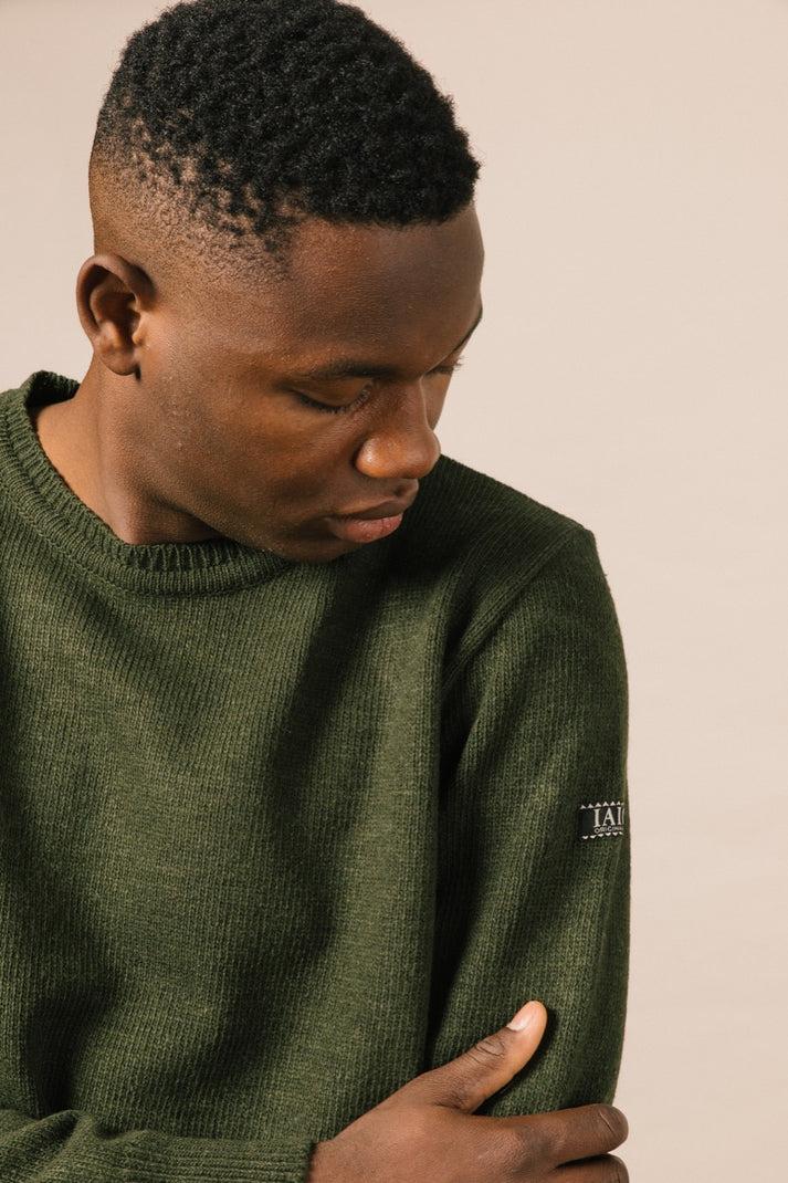 Iaios Jersey verde oscuro Rebajas