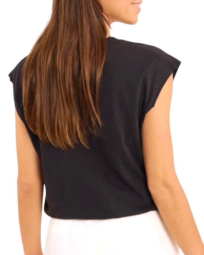 jolie jolie Camiseta color negro Devoluciones gratuitas