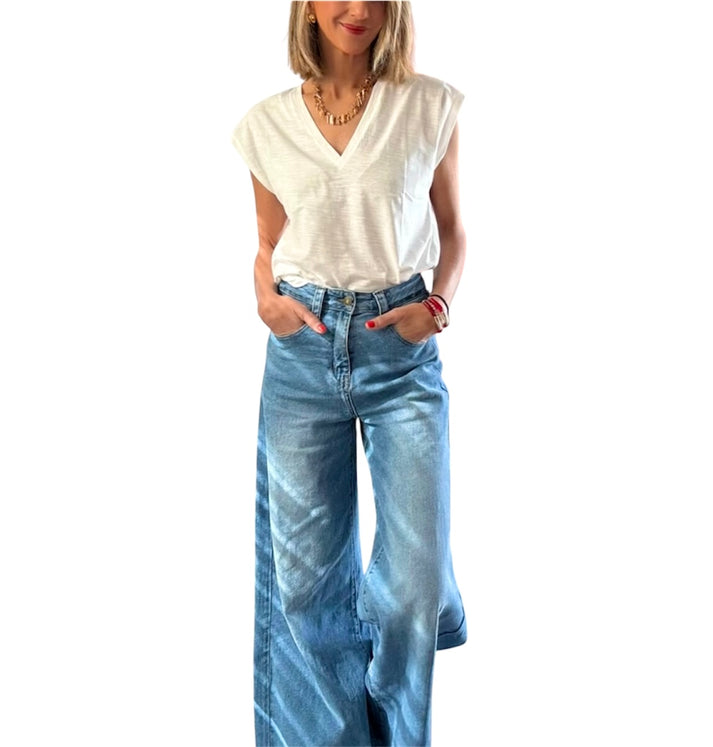 jolie jolie Camiseta blanca En línea