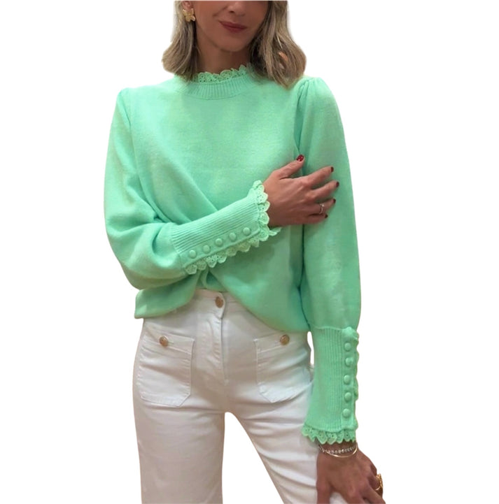 jolie jolie Jersey Lía verde Rebajas