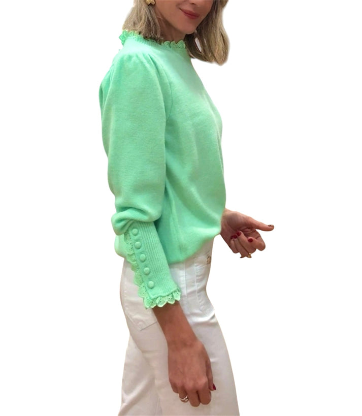jolie jolie Jersey Lía verde Rebajas