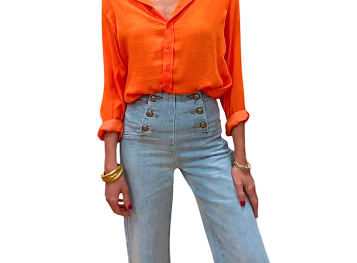 jolie jolie Denim wide azul claro Envío gratis