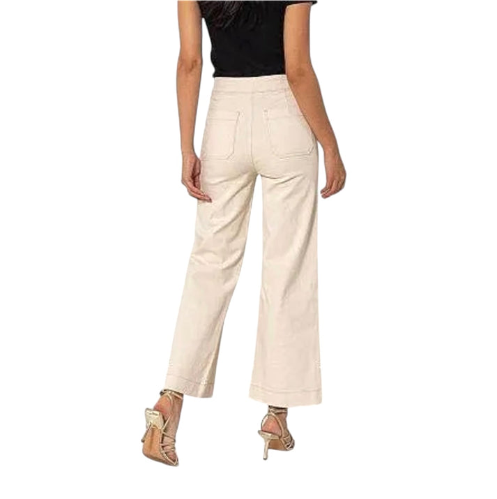 jolie jolie Denim wide beige Oferta especial