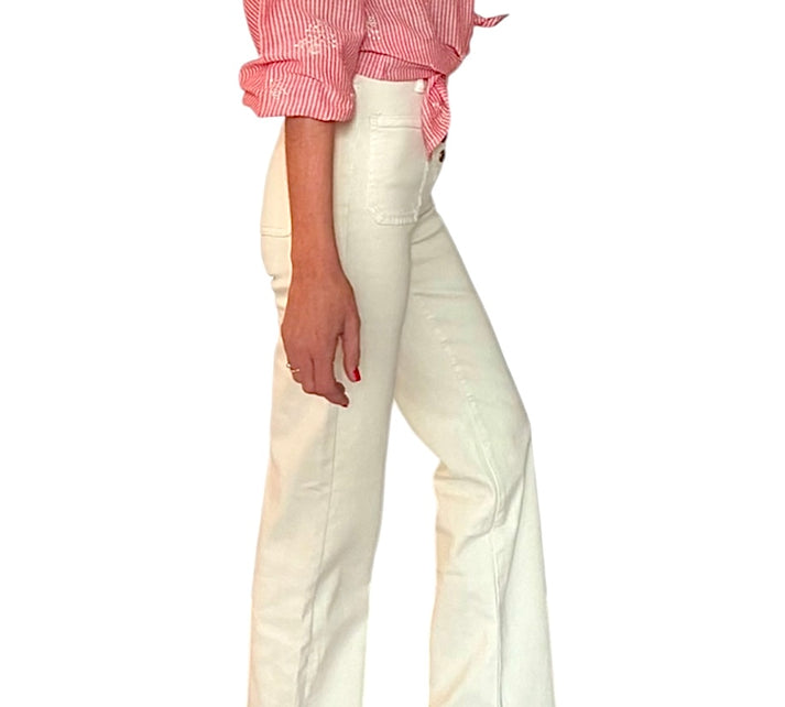jolie jolie Denim blanco roto ÚLTIMAS EDICIONES