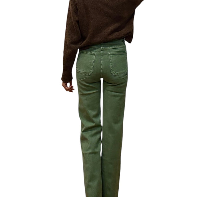jolie jolie Denim verde caqui Últimos 2 días