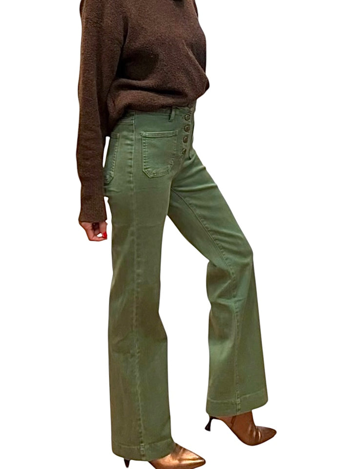jolie jolie Denim verde caqui Últimos 2 días