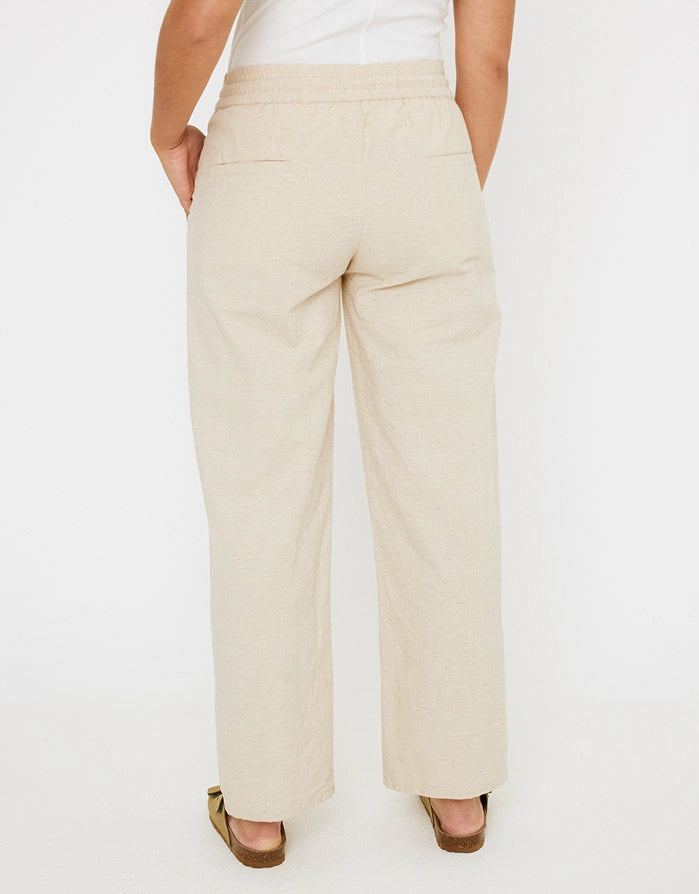 koala bay Pantalón Largo Beige - Gamoa Última moda
