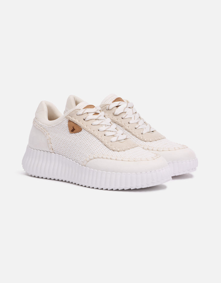 koala bay Zapatillas Plataforma Blanco - Vicenza Ofertas