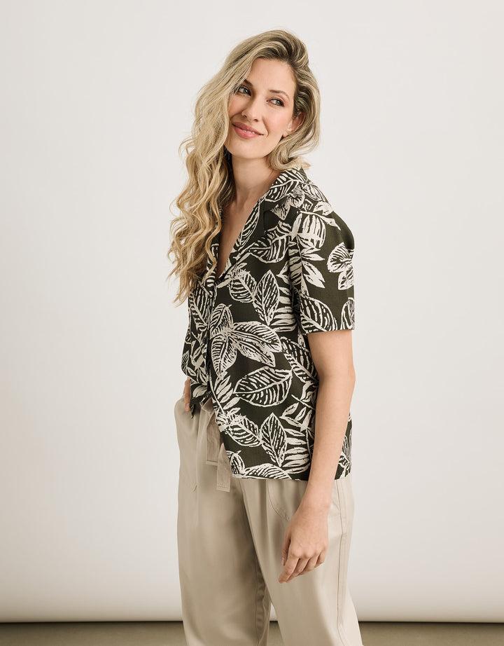 koala bay Camisa Manga Corta Verde - Bajita Rebajas de fábrica