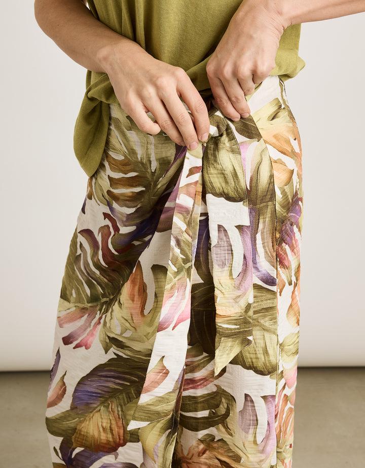 koala bay Falda Midi Multicolor - Kaprina Descuento