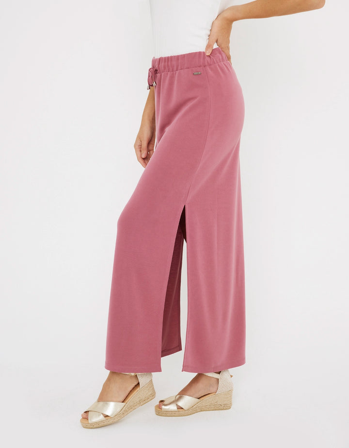 koala bay Falda Midi Rosa - Claudina Mejor oferta