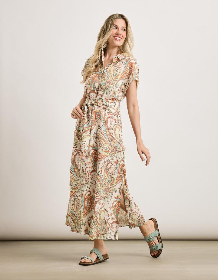 koala bay Vestido Largo Multicolor - Friope Precio de fábrica