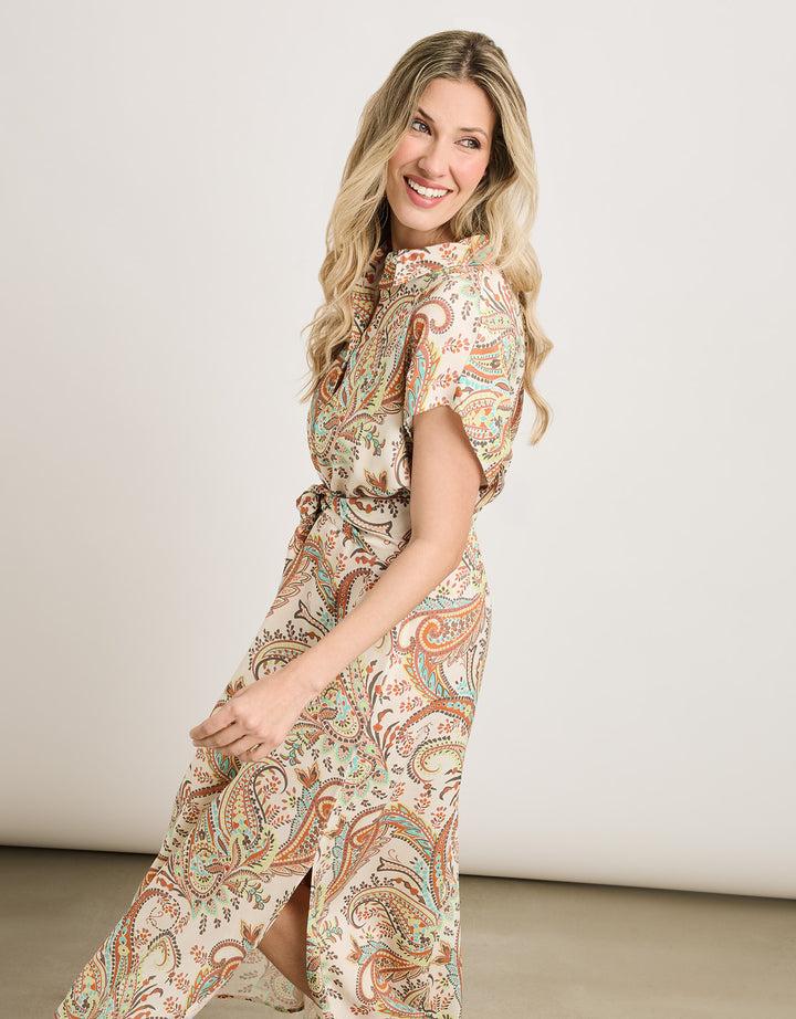 koala bay Vestido Largo Multicolor - Friope Precio de fábrica