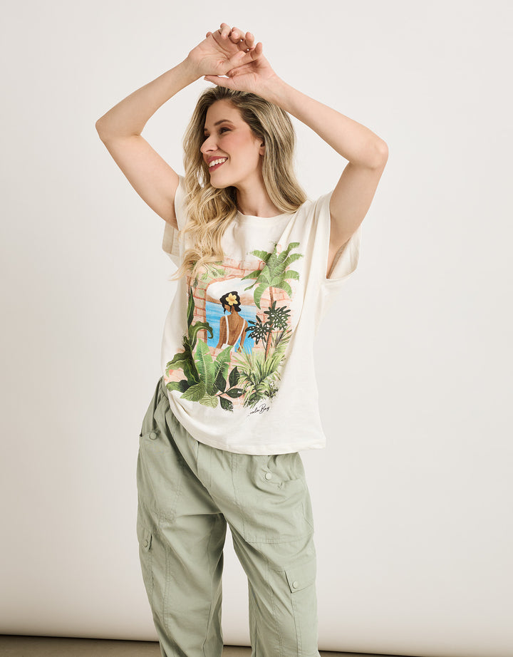 koala bay Camiseta Manga Corta Beige - Balmina Descuentos del mes