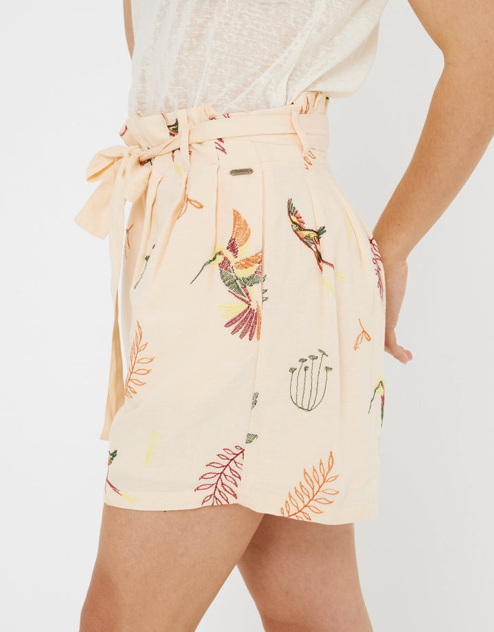 koala bay Short Estampado Cinturón - Mikeno Precio de fábrica
