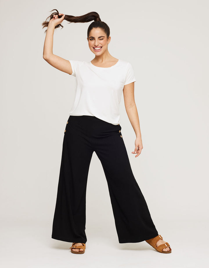 koala bay Pantalón Largo Negro - Johanson Ofertas de temporada
