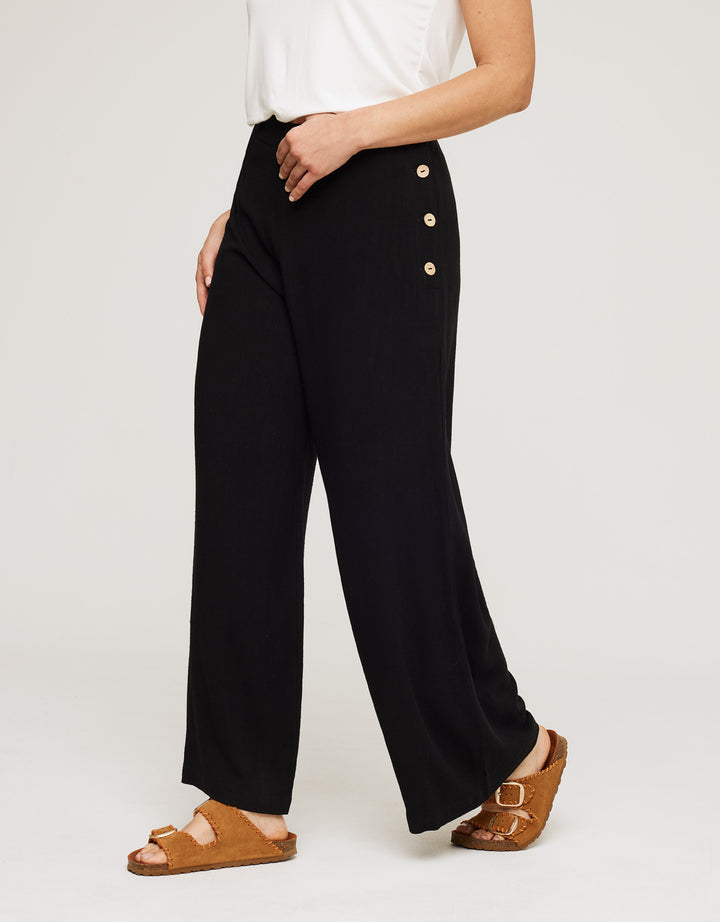 koala bay Pantalón Largo Negro - Johanson Ofertas de temporada
