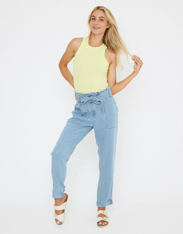 koala bay Pantalón Largo Denim Claro - Bangla Ofertas especiales